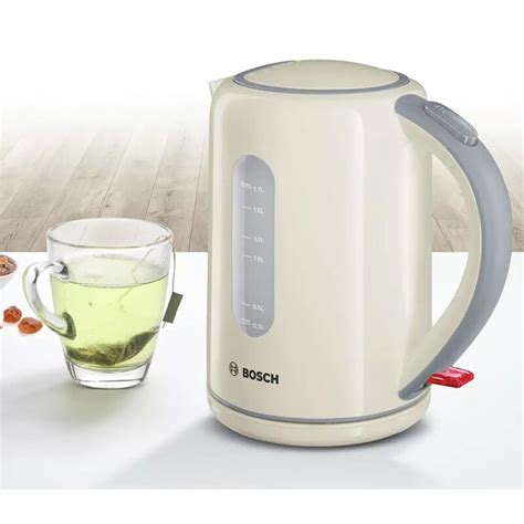 Bosch Village Cordless Kettle, 1.7 Litres, Cream