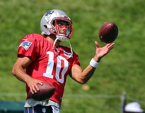 Jimmy Garoppolo finishes Patriots practice with a positive – Boston Herald