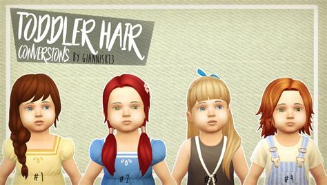 Sims 4 Kids Hair Cc Maxis Match