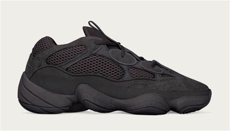 adidas Yeezy 500 "Utility Black" Release Info - JustFreshKicks