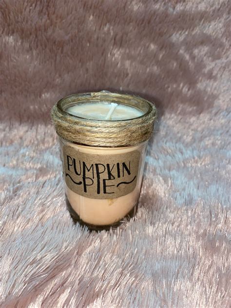 Pumpkin Pie Candle 8 Oz - Etsy