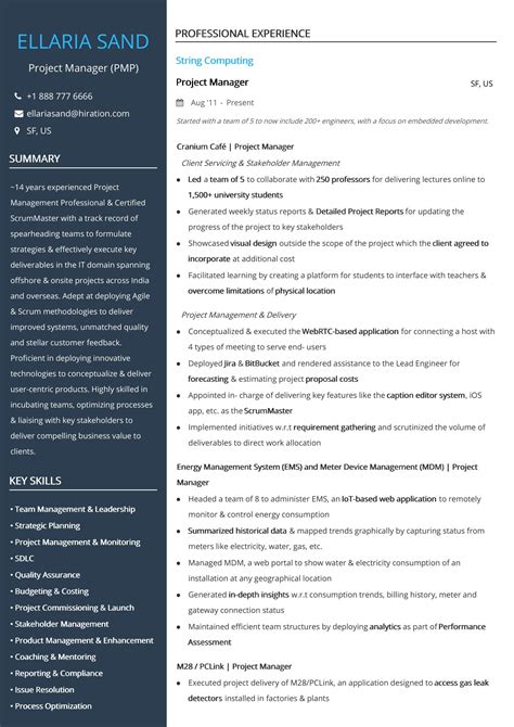 Two Page Resume Format: 2022 Examples & Guide (2023)