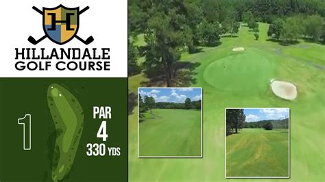 Hillandale Golf Course layout with flyovers - YouTube