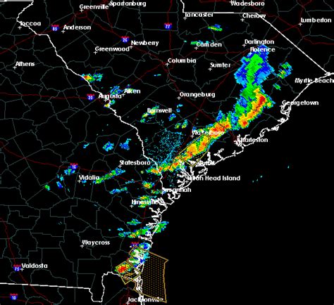 Interactive Hail Maps - Hail Map for Beaufort, SC