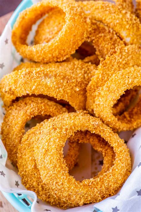 Baked Onion Rings - Homemade Hooplah