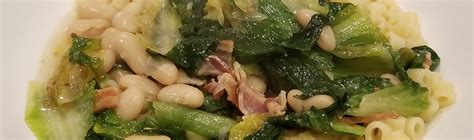 Pasta Fagioli with Escarole