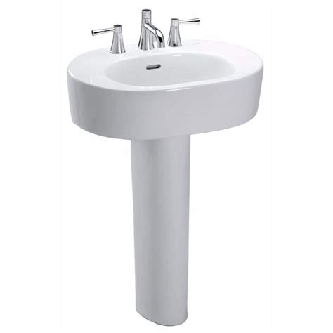 TOTO Nexus Pedestal Combo Bathroom Sink in Sedona Beige-LPT790.4#12 - The Home Depot