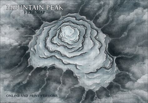 Mountain Peak : r/battlemaps