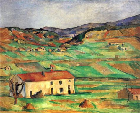 Gardanne Paul Cezanne Painting in Oil for Sale