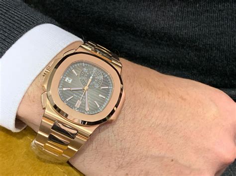 PATEK PHILIPPE NAUTILUS ROSE GOLD 5980/1R-001 - Carr Watches