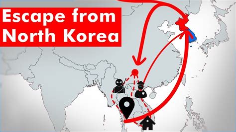 7 Ways To Escape From North Korea - YouTube