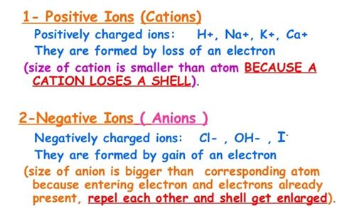 What are the Two Types of Ions and how are they Different - A Plus Topper