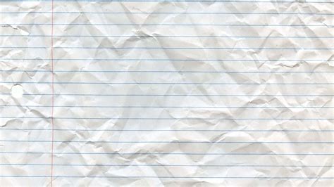 Download Crumpled Notebook Paper Background | Wallpapers.com