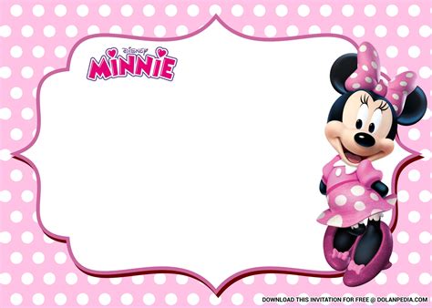 Minnie Mouse Template Printable - Printable Templates