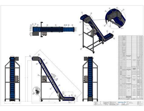 Inclined Belt conveyors - Wrightfield Ltd Design & Manufacture