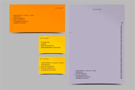 Bureau Mirko Borsche – Platform Corporate Identity & Exhibition | Branding design inspiration ...