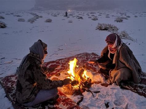 Watch: Saudis tweet videos of snowfall in Tabuk | Saudi – Gulf News