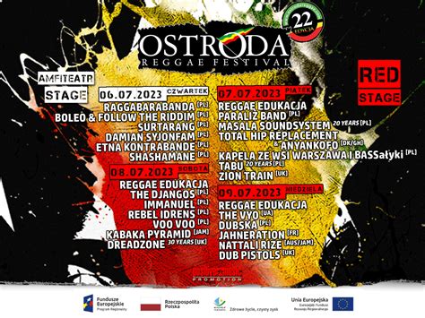 News 2023 - Ostróda Reggae Festival 6-9.07.2023