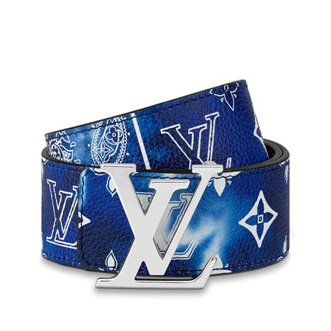 LV Initials MNG Bandana 40MM Reversible Belt Other Leathers - Men - Accessories | LOUIS VUITTON