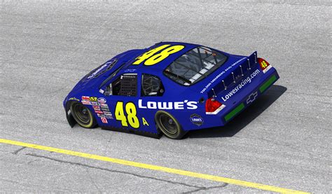 #48 Jimmie Johnson 2005 Lowes Test car by Chandler Krizek - Trading Paints