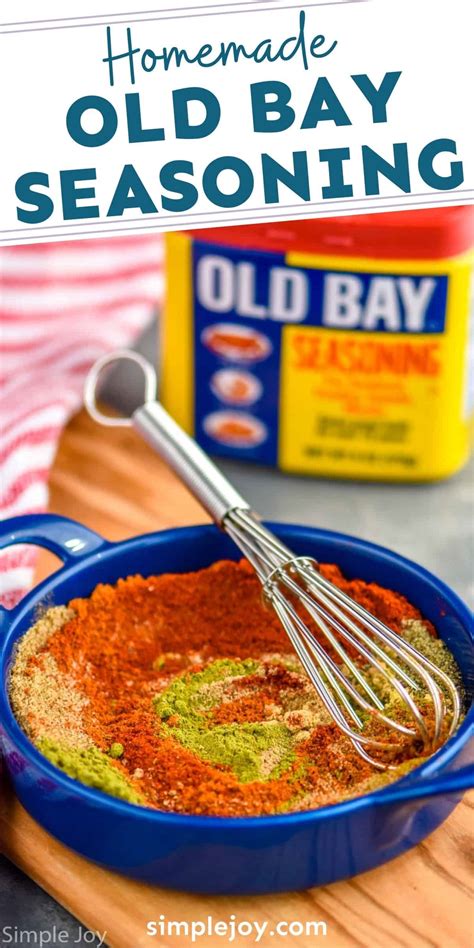 Homemade Old Bay Seasoning Recipe - Simple Joy