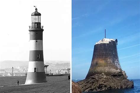 Why Smeaton's Tower in Plymouth was moved to the Hoe - Plymouth Live