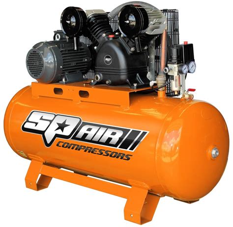 Air Compressor 5.5HP 200L Tank Triple Cast Iron Belt Drive Electric 3 ...