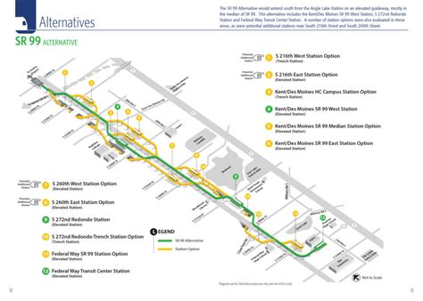 Transit Maps: Official Maps: Sound Transit Link Federal Way Extension ...