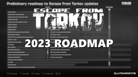 Escape From Tarkov 2023 Roadmap – Trendzinbrief