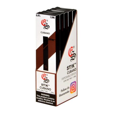 Eonsmoke Disposable STIK 6.8% Nicotine 5pk - RZ Smoke - Vape & Smoke Wholesale Distributor