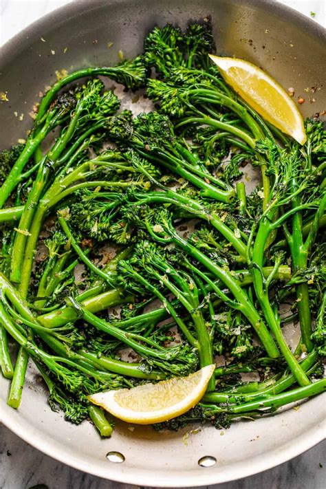 Sautéed Garlic Broccolini | Diethood