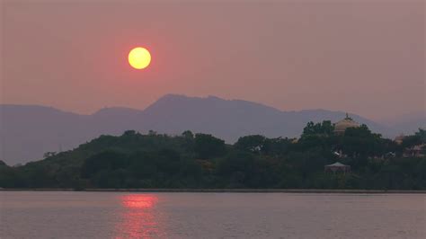 Udaipur Sunset Also Known City Of Lakes Is Stock Footage SBV-337958240 ...