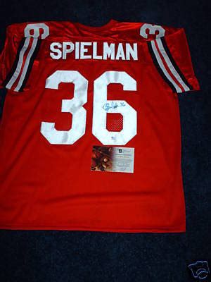 CHRIS SPIELMAN SIGNED OHIO STATE BUCKEYESJERSEY GAI/DNA | #46964577