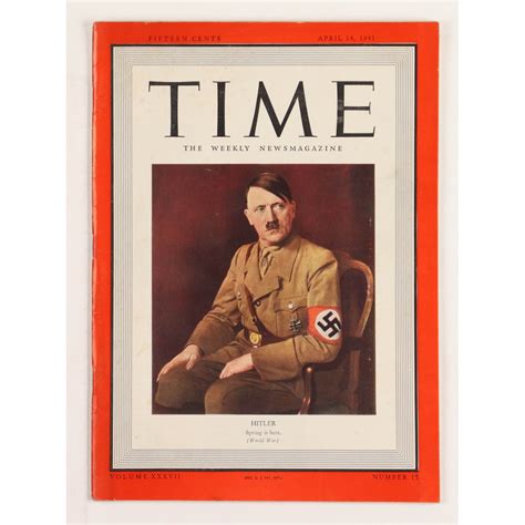 Hitler 1941 Time Magazine | Pristine Auction