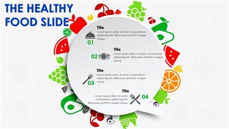 PowerPoint tutorial No. 340: How to Make a Healthy Food design slide in PowerPoint - YouTube