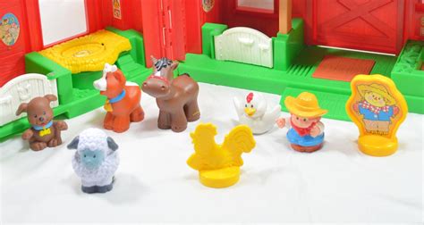 Fisher-Price Little People Farm / Barn Set w/ Sound, Farmer & Many ...