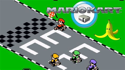 Mario Kart ... for the NES (sort of...) - YouTube