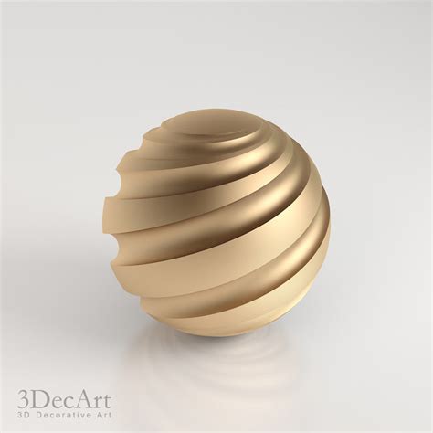 sphere spiral 3d model