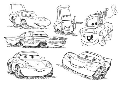 Free Cars coloring page to color - Cars Coloring Pages for Kids