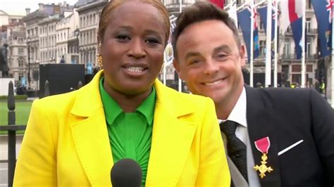 ITV News gatecrashed by Ant and Dec as they interrupt Charlene White ...