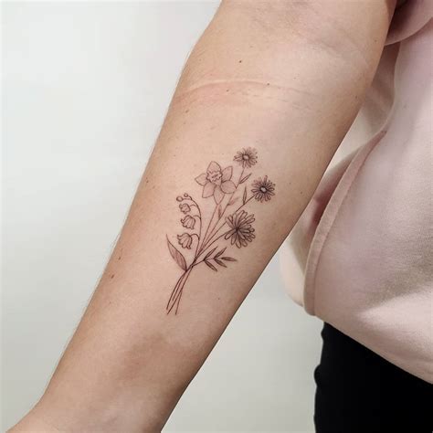 20 Lily of the Valley Tattoo Ideas - Mom's Got the Stuff