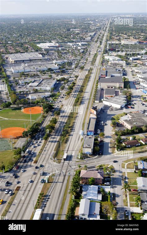 Aerial view road in kendall hi-res stock photography and images - Alamy