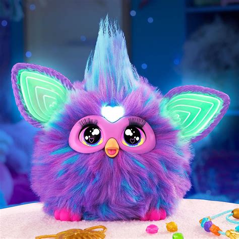 New Furby 2023 toys Purple and Coral - YouLoveIt.com