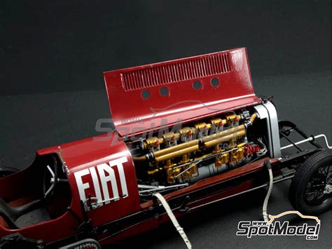 Italeri: Model car kit 1/12 scale - Fiat Mefistofele - World Landspeed ...