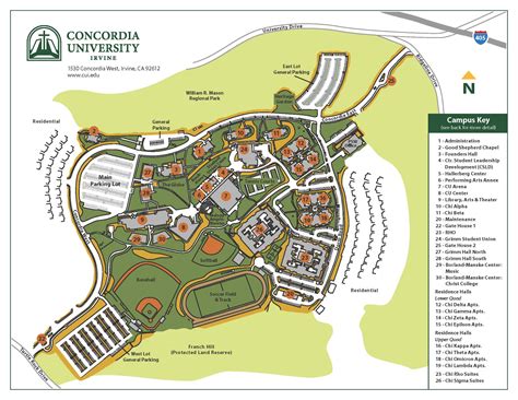 Concordia University Chicago Campus Map - United States Map