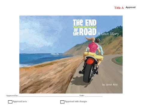 The End of the Road - book cover case study on Behance