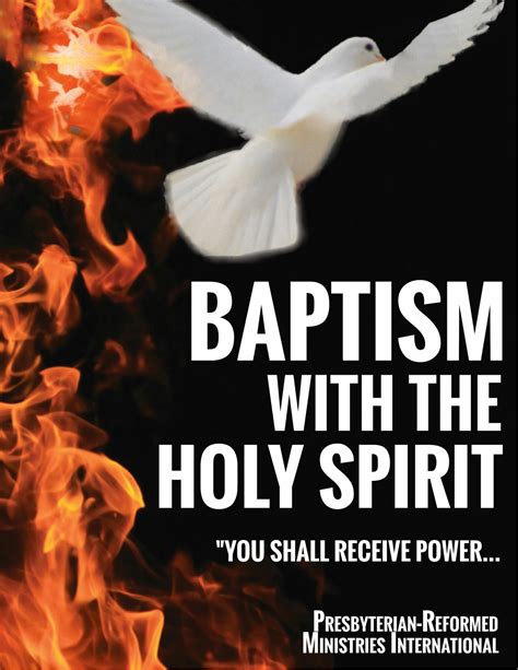 SOLUTION: Baptism with the holy spirit - Studypool