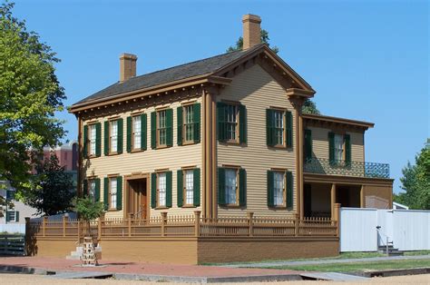 Where Did Abraham Lincoln Live in Springfield?