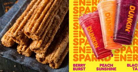 Dunkin's Spring Menu Has Arrived with a Churro Latte - Let's Eat Cake