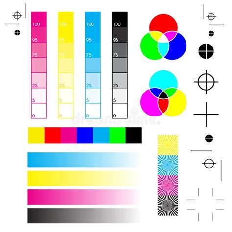 Printer Calibration Pattern Stock Illustrations – 95 Printer ...